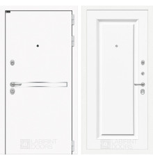 Входная дверь Лайн WHITE 27 - Эмаль RAL 9003
