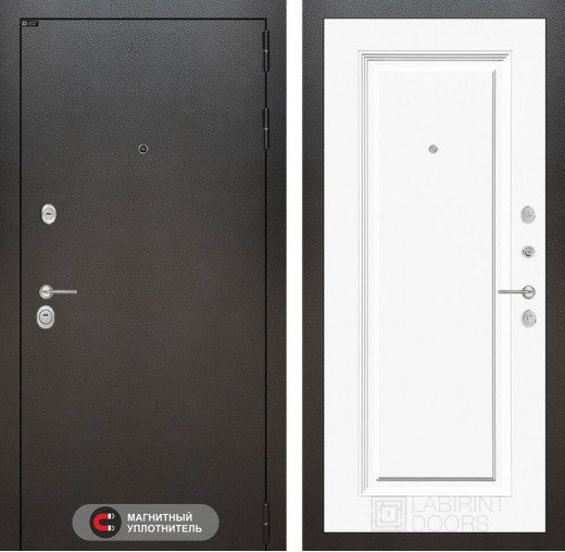 Входная дверь SILVER 27 - Эмаль RAL 9003