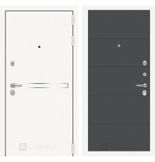 Входная дверь Лайн WHITE 13 - Графит софт